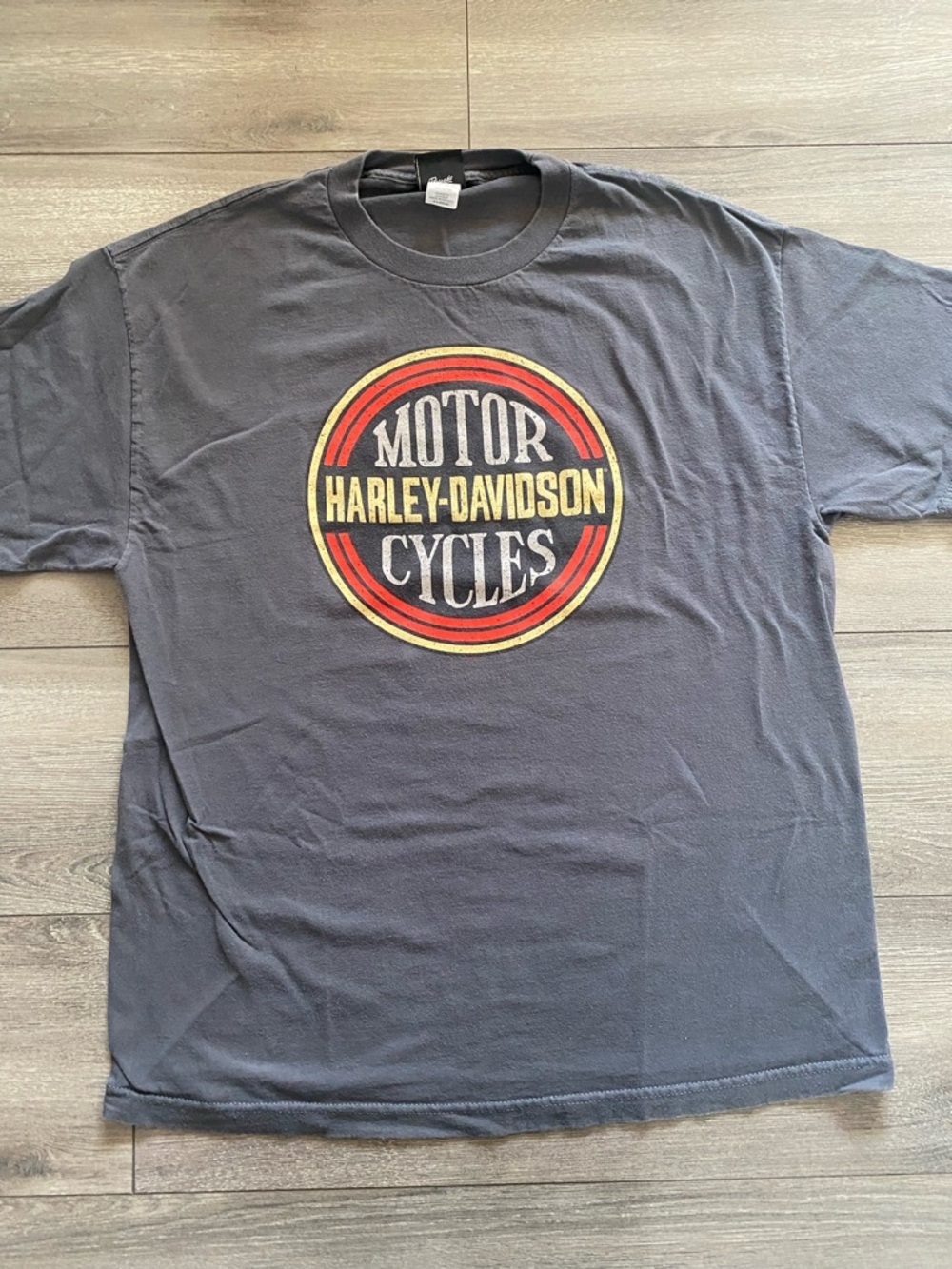 Harley-Davidson Grey Short Sleeve Tee - New Hampshire